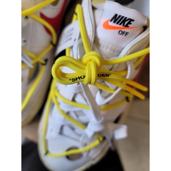 Nike Offwhite blazer low white size 10.5 main image 4